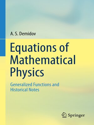 cover image of Equations of Mathematical Physics